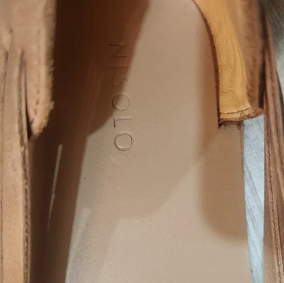 Nisolo Woven Huarache Womens Sandals Size 8 In Almond