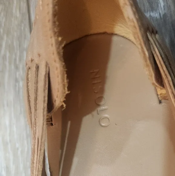 Nisolo Woven Huarache Womens Sandals Size 8 In Almond