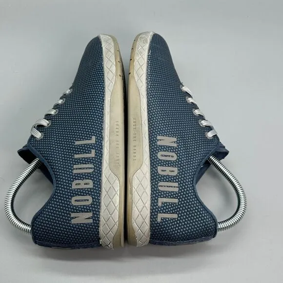 Nobull Outwork Womens 8.5 Blue Training Sneakers Lace-Up Low Top Shoes