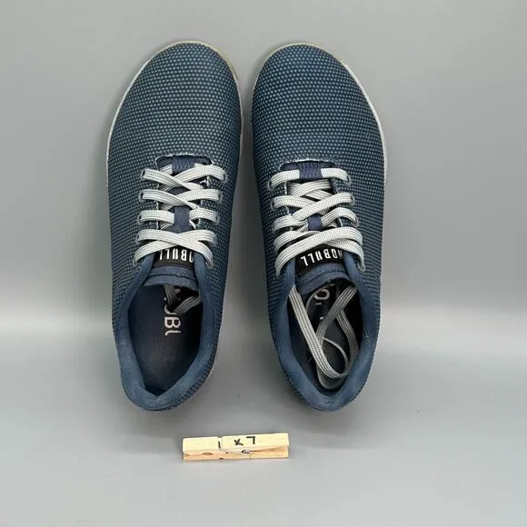 Nobull Outwork Womens 8.5 Blue Training Sneakers Lace-Up Low Top Shoes