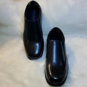 NUNN BUSH  Mens DUAL COMFORT BLACK SLIP-ON CASUAL DRESS MENS 9Wide Width SHOES