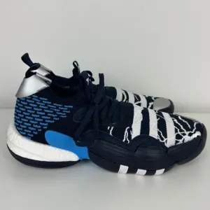 NWB Adidas Mens Trae Young 2.0 Lightning Legend Ink Blue Basketball Shoes 10.5