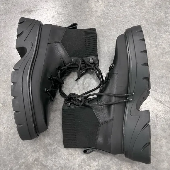 NWOB $315 Marc Fisher LTD Mlizuma Combat Boots
