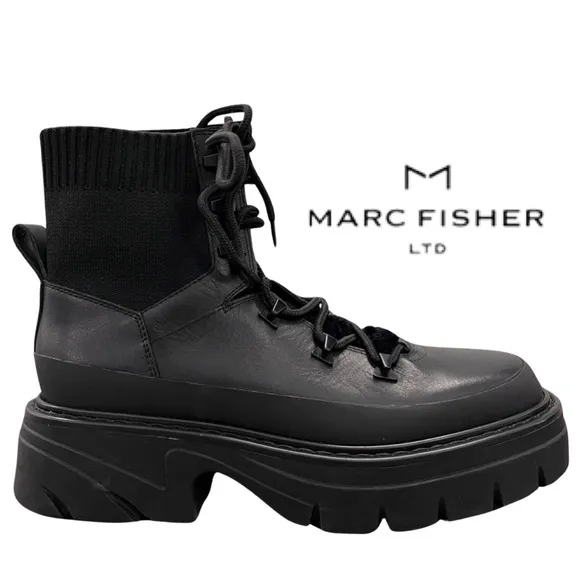 NWOB $315 Marc Fisher LTD Mlizuma Combat Boots