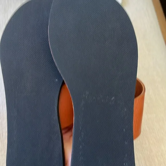 NWOT laidbacklondon Beaded Tassle Sandals