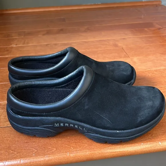 NWOT Men's Merrell Primo Black Jungle MOC Shoes Size 9.5