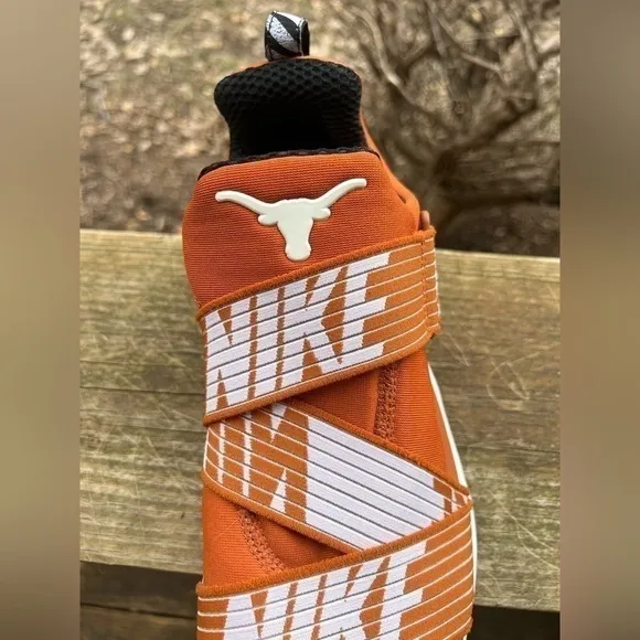 NWOT Nike Golf Air Zoom Gimme Texas Longhorns orange white slip-on shoes sz 10.5
