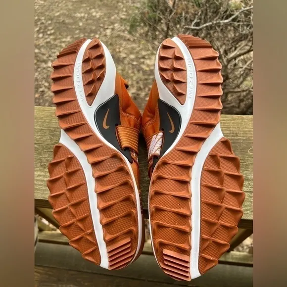 NWOT Nike Golf Air Zoom Gimme Texas Longhorns orange white slip-on shoes sz 10.5