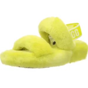 NWOT UGG Oh Yeah Sandal in Neon Green
