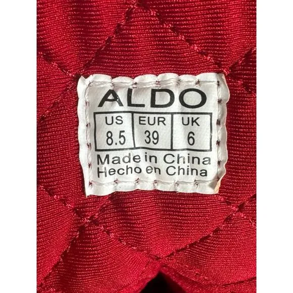 NWT Aldo Womens Nydelia Waterproof Winter Boots Brown and Gray Size 8 1/2