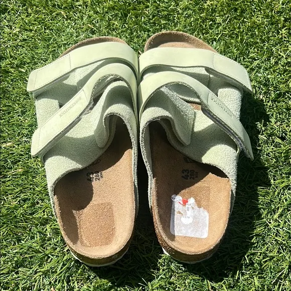 NWT BIRKENSTOCK Uji Nubuck Sandals!