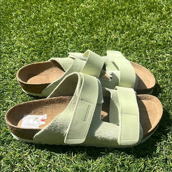 NWT BIRKENSTOCK Uji Nubuck Sandals!