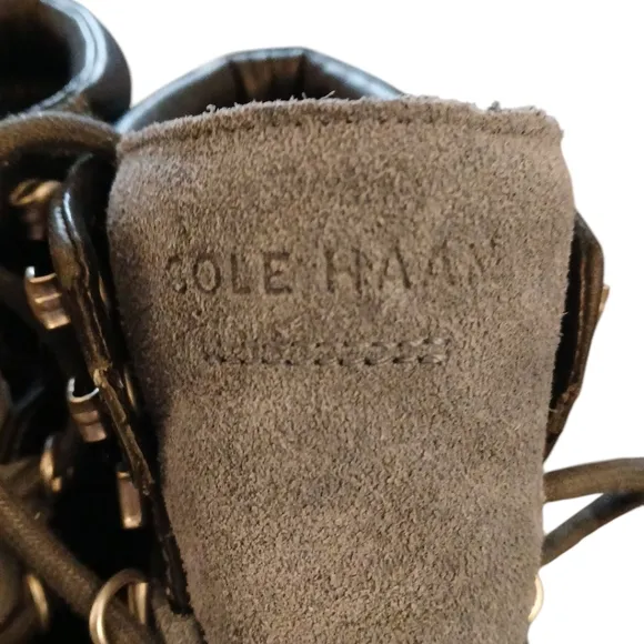 NWT COLE HAAN ZEROGRAND Water Proof Hiking Boots. Mens. Size 9.5M. Black.
