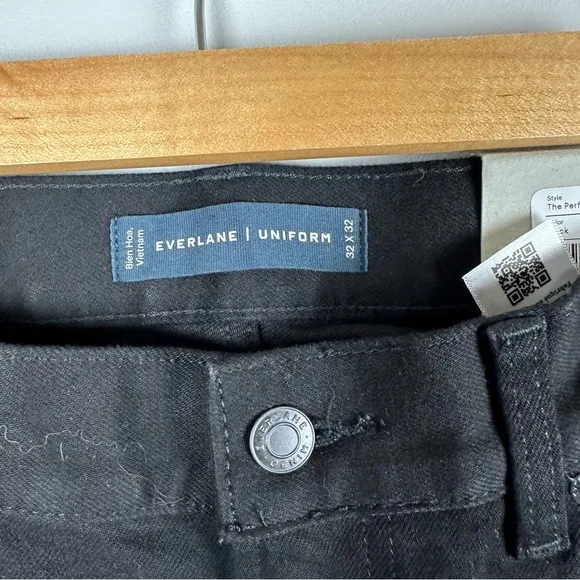 NWT Everlane The Athletic 4-Way Stretch Organic Jean | Uniform 32x32