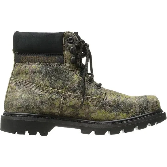 NWT Mens Size 9 Caterpillar Colorado Camo Work Hunting Leather Boots NEW