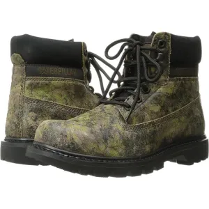 NWT Mens Size 9 or 10.5 Caterpillar Colorado Camo Work Hunting Leather Boots NEW