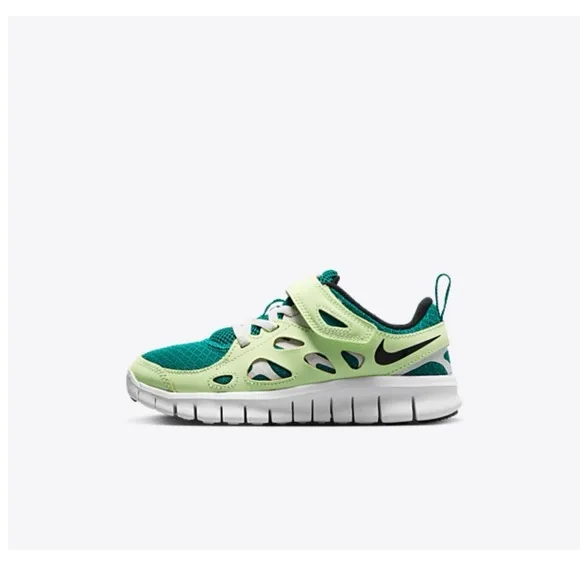 NWT Nike Free Run 2 Little Kids Shoes Size 11 Green