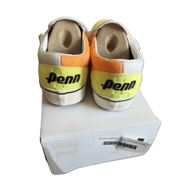 NWT Vans X Penn ComfyCush Limited Edition Tennis Shoes Woven Mens Size 11.5