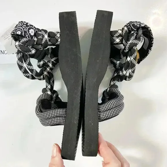 NWT Arizona Love Trekky Rope Handmade Sport Sandals size 37 US6.5