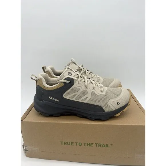 Oboz Katabatic Low Women's Hiking Shoes, Snow Leopard 43002 Size 8