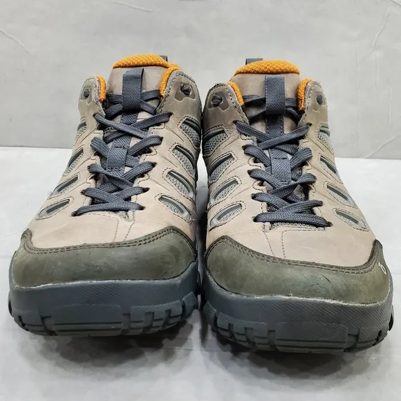 Oboz Sawtooth X Low Hiking Shoe men's 9.5 hazy gray oiled nubuck leather CORDURA