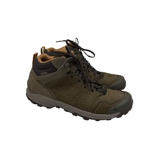 Oboz Sypes Mid Leather Lace Up Outdoor Hiking Boots Shoes Mens size 10