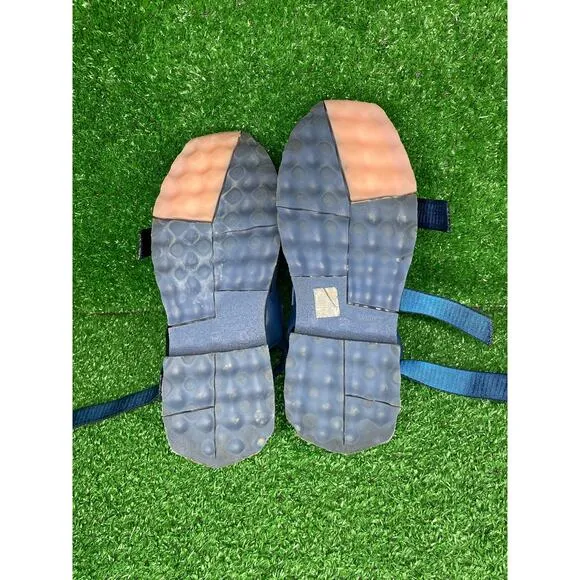OFF-WHITE Trek Sponge Sole Sandals Blue Size 39 EU 9 US