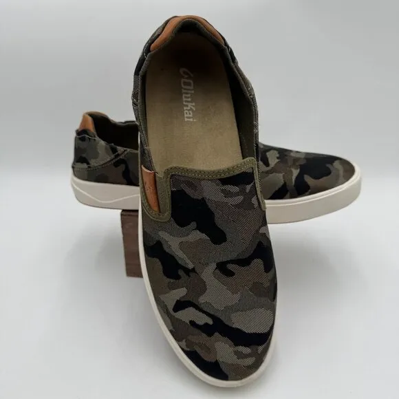 OLUKAI Lae'ahi Pa'i  Slip On Sneakers, Lightweight Barefoot Feel &amp; Breathable Al
