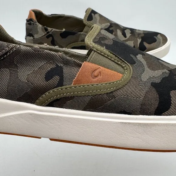 OLUKAI Lae'ahi Pa'i  Slip On Sneakers, Lightweight Barefoot Feel &amp; Breathable Al