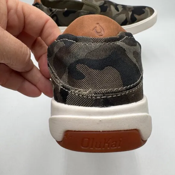 OLUKAI Lae'ahi Pa'i  Slip On Sneakers, Lightweight Barefoot Feel &amp; Breathable Al