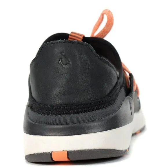 OluKai Women’s Miki Li’ Pavement/Black Quick-Drying Outdoor Shoes Size 11