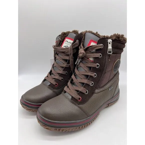 Pajar Tour Winter Boots Brown Waterproof Men's Size 8 NEW.🛒