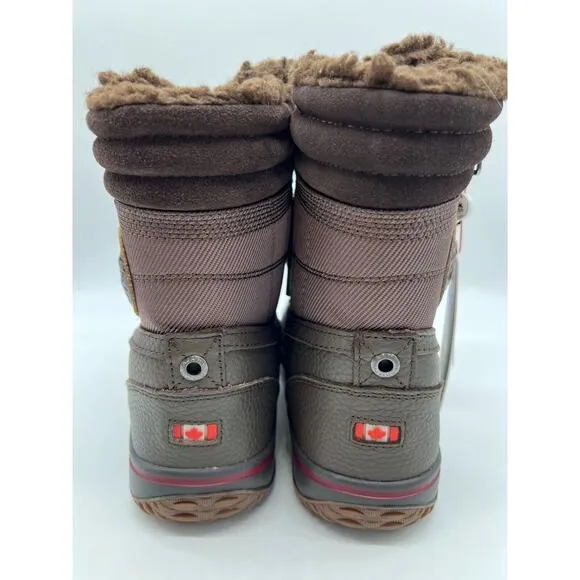 Pajar Tour Winter Boots Brown Waterproof Men's Size 8 NEW.🛒