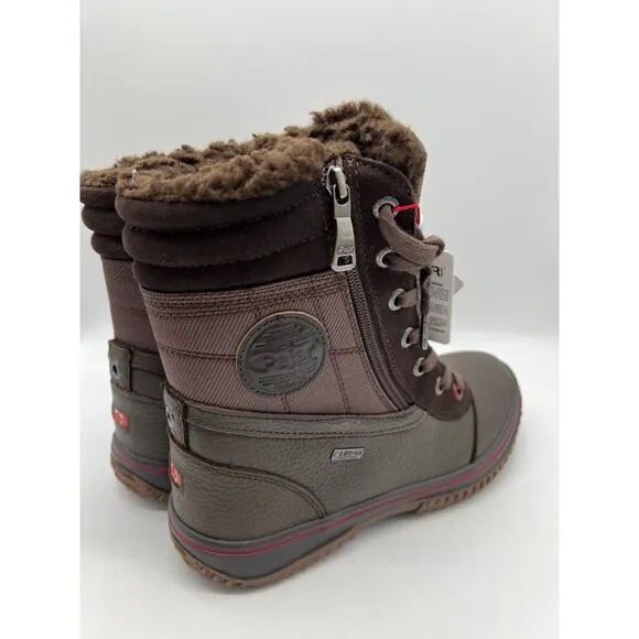 Pajar Tour Winter Boots Brown Waterproof Men's Size 8 NEW.🛒