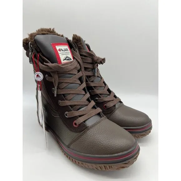 Pajar Tour Winter Boots Brown Waterproof Men's Size 8 NEW.🛒