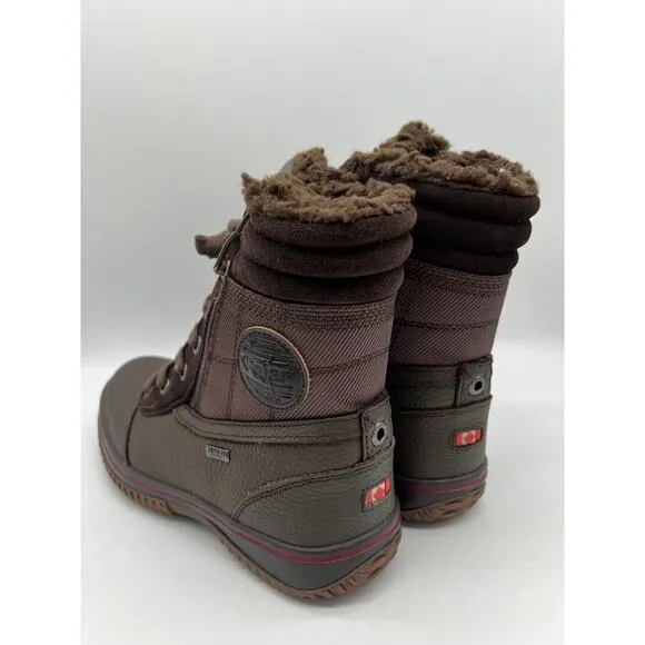 Pajar Tour Winter Boots Brown Waterproof Men's Size 8 NEW.🛒