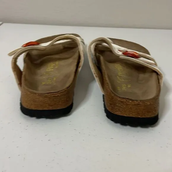 Papillio by Birkenstock Mayari Pink Floral Sandals Size 38 / 7 US
