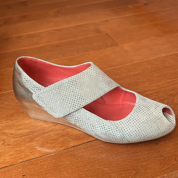 Pas De Rouge Franca Women's Beige Shoes Made In Italy Size…36.5