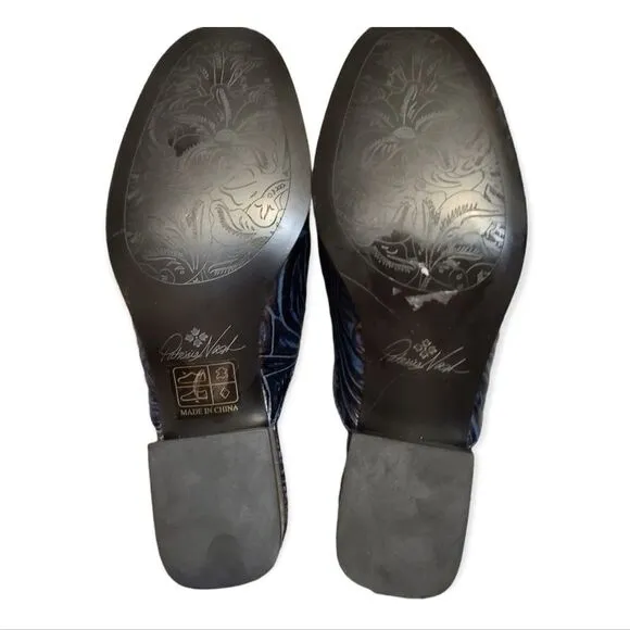 PATRICIA NASH Navy Tobbaco Fields Tilly NEW Size 6