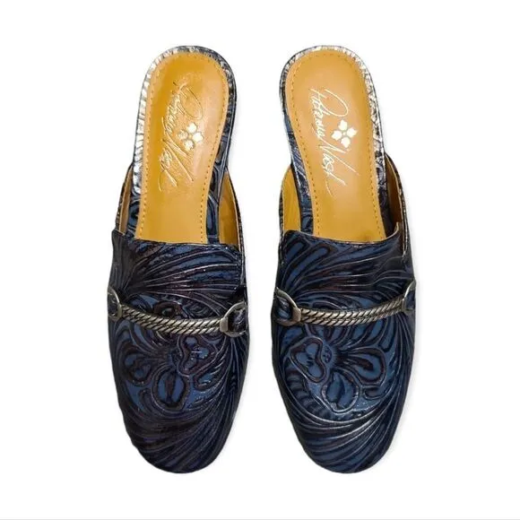 PATRICIA NASH Navy Tobbaco Fields Tilly NEW Size 6