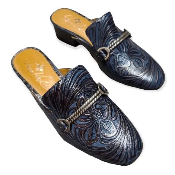 PATRICIA NASH Navy Tobbaco Fields Tilly NEW Size 6