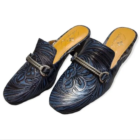 PATRICIA NASH Navy Tobbaco Fields Tilly NEW Size 6