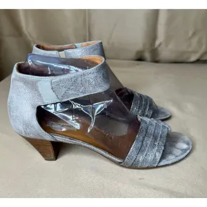 Paul Green Coco Smoke Metallic Sandals UK7 9.5 US