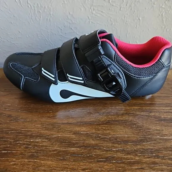 Peloton Cycling Shoes EUR 41 Womens Size 10 Black w/ Cleats Bicycle Indoor