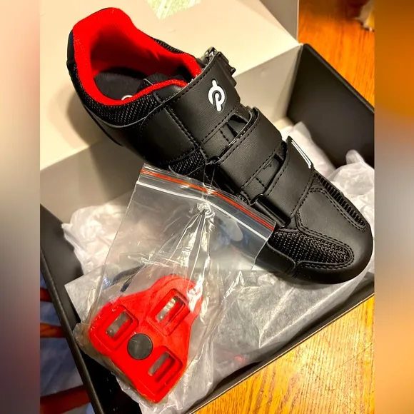 Peloton Men size 9 Black Cycling Shoes