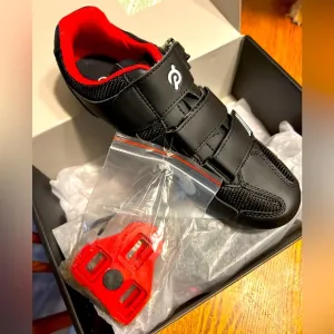 Peloton Men size 9 Black Cycling Shoes