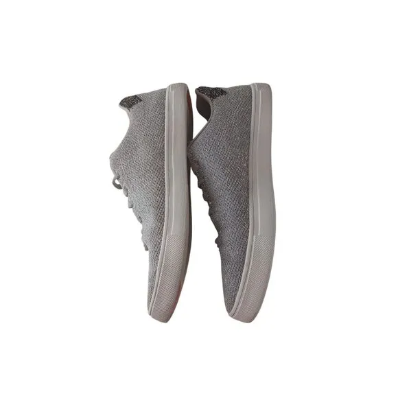 Peter Millar Sneakers Mens  Gray Knit Upper Golf Tennis  Shoe Size 9.5