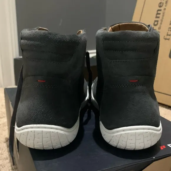 Piloti Apex Italian Suede Driving Shoes in Charcoal Gray