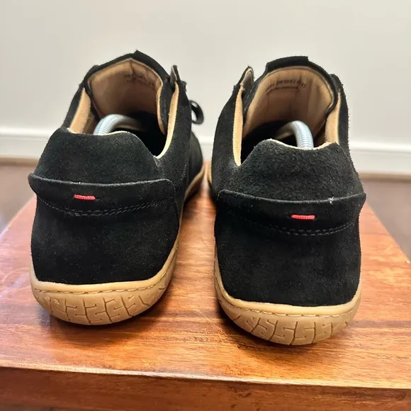Piloti Shift Asphalt Driving Shoes in Black Italian Suede, Size 11 US