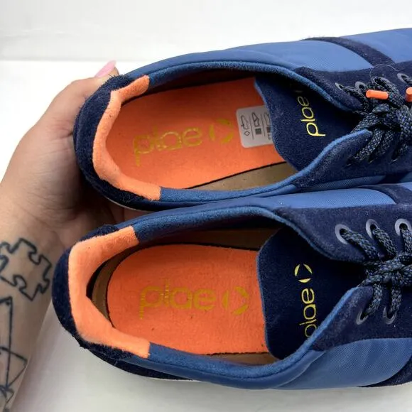 Plae Unisex Prospect Lace Up Sneakers Denim/Navy